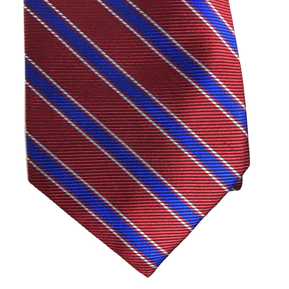Daniel Cremieux 100% Silk Tie DAMAGED Made In USA